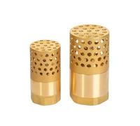 1 Uds 1 "1-1/4" 1-1/2 "BSP válvula de retención de latón hembra filtro colador de cobre sin retorno DN25 32 40 50 for bomba de plomería de agua(DN40)