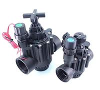 1 Uds 1-1/2 2 pulgadas válvula solenoide normalmente cerrada agua 220V 12V 24V válvula de nailon for riego de paisaje de jardín de granja(220VAC,2 Inch)