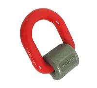 1 Uds 1,12-20T aleación de acero tipo D giratorio de alta resistencia anillo de elevación accesorios de grúa G80 anillo de elevación de soldadura terminal for elevador de molde(8T)
