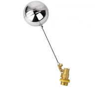 1 Uds 1/2 "3/4" 1 "válvula De Bola De Flotador De Cobre De Doble Ángulo, Válvula De Flotador For Tanque De Agua/cubo/torre/torre De Refrigeración(1")