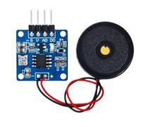 1 Uds ~ 10 Uds 5V película piezoeléctrica Sensor de vibración módulo interruptor salida de nivel TTL(50PCS Knob module)