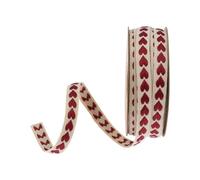 1 Uds., 10 yardas/rollo de cinta Jacquard de corazón de 10mm for costura de ropa, lazos for el cabello DIY, sombrero, decoración, accesorios artesanales, brocado(Style D)