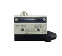 1 Uds 10A 250VAC AZ-7312 AZ-7311 AZ-7121 AZ-7310 TZ-7141 Micro interruptor impermeable interruptor de límite de viaje palanca con rodillo recto de 90 grados(AZ-7100)