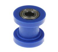 1 Uds 10mm cadena rodillo deslizante tensor ajustador polea rueda guía Pit Dirt Bike Accesorios Tensores de Cadena(BLUE)