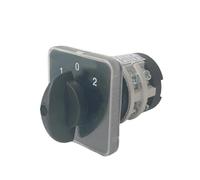 1 Uds 12-20/2 3 posiciones 20amp 2 polos interruptor giratorio de leva de cambio eléctrico Selector principal LW31(01)