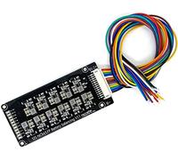1 Uds 12S 1.2A Li-Ion Lifepo4 batería de Litio Ecualizador Activo equilibrador inductivo BMS