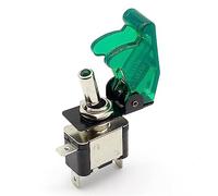 1 Uds 12V 20A coche de carreras camión barco cubierta LED botón basculante interruptor de palanca Control + cubierta antipolvo