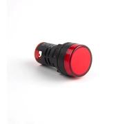 1 Uds 12V 24V 220V 380V 22mm Panel de montaje LED indicador de potencia luz de señal piloto lámpara interruptor lámpara de señal(R,110V)