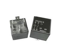 1 Uds 12V24V Cuatro Pines 40A Relé Bomba De Aceite Ventilador De Aire Acondicionado De Coche(ZTV4012 H 12V 4 pins,Base)