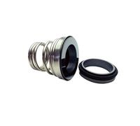 1 Uds 155-28 fuelle de goma de resorte único 155 sellos mecánicos tamaño del eje 28mm for Material de bomba de agua SIC/SIC/VIT