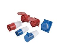 1 Uds 16A 32A industria de la aviación y juego enchufes combinación impermeable no a prueba explosiones IP44(3 pin 32A concealed socket)