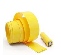 1 Uds 18650 Tubo termorretráctil de PVC-10M Amarillo de Grado Marino for Aislamiento y protección eléctrica, Anchos de 29,5-200mm(60mm)