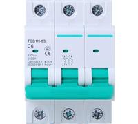 1 Uds 1P 2P 3P 4P DC 220V-380V 10 Mini disyuntor Solar de fusibles energía Solar 3/6/10/16/20/25/32/40/50/63/A(2P,25A)