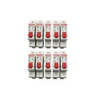 1 Uds 1P AC MCB DZ47-63 tipo C 230/400V ~ 50HZ/60HZ Mini disyuntor 3A 6A 10A 16A 20A 25A 32A 40A 50A 63A montaje en carril Din de 35mm(1P 10A)