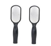 1 Uds/2 Uds/3 Uds Lima De Pies Raspa Profesional Rallador Talón Eliminador Callos Piel Muerta Productos Herramientas Cuidado Pedicura(A0439-2PCS Black)