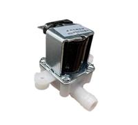 1 Uds 24V DC 12V 220V válvula solenoide eléctrica válvula solenoide de presión normalmente cerrada válvula de entrada de agua interruptor de flujo de Gas y agua(1/2",220V_CLOSED)