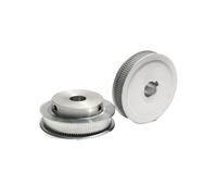 1 Uds 2GT 80T 90T 100T 110T diámetro de la polea 5/6/6.35/8/10/12/14/15/16/17/18/19/20/25mm GT2 ancho 7/11mm correa de pieza CNC(17K 5x2.3mm,1Pc-110T)