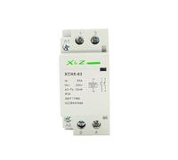 1 Uds 2P 32A/40A/63A Ac Din Rail hogar Contactor Modular interruptor de Control 220V/230V 50/60HZ 1NO 1NC 2NO 2NC(32A 2NC)