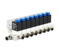 1 Uds 2V025-08 válvula normalmente Clod 12V 24V 220V solenoide neumática de 2 vías(2V025-9F,DC24V)