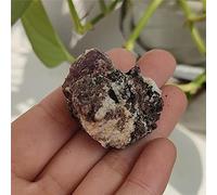 1 Uds 3-4cm piedras preciosas raras corindón natural cristal de cuarzo cristales minerales crudos espécimen simbionte-