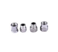 1 Uds 304 Acero inoxidable 1/2 "3/4" rosca interna y conector de accesorios de tubería de rosca externa for manómetro Gas combustible agua(Male-Female 3/4")