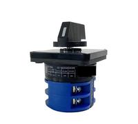 1 Uds 32A tres posiciones 2 polos 8 tornillos interruptor giratorio de leva cambio de transferencia Manual Selector Universal LW26 YMW26-32/2