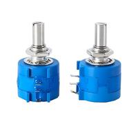 1 Uds 3590S potenciómetro multivuelta 500 1K 2K 5K 10K 20K 50K 100K Ohm resistencia ajustable 3590 102 202 502 103(50K ohm)