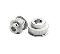 1 Uds 38/42/44/45/46/52/54T dientes GT2 diámetro de la rueda de polea 5~15mm ancho de la correa 7/11mm poleas de correa tensoras 2GT(12.7K 5x2.3mm,1Pc-46T)