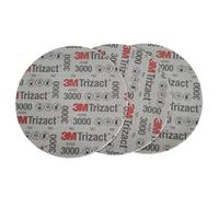 1 Uds 3M papel de lija para pulir esponja 3000 grano 5000 acabado de pintura de coche 6 pulgadas 150mm papel de lija redondo 02085,3000 grano, 1 Uds