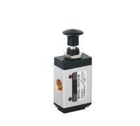 1 Uds 3R/4R válvula de tracción manual de cinco vías de 2 posiciones G 1/8 1/4 3/8 1/2 accesorios neumáticos de válvula manual de control(4R310 10 G3-8)