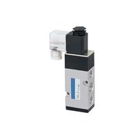 1 Uds 4M310 4M320 4M330 G 3/8 válvula solenoide de colector válvula neumática de bobina simple y doble 2 posiciones 5 vías, 3 posiciones 5 vías(4M320 10 G3-8 2-5Way,DC12V)