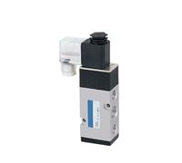 1 Uds 4M410 4M420 4M430 G 1/2 válvula solenoide tipo colector válvula neumática de bobina simple y doble(4M430E 15G1-2 3-5Way,AC110V)