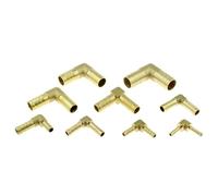 1 Uds., 4mm, 5mm, 6mm, 8mm, 10mm, 12mm, 14mm, 16mm, 19mm, 25mm, espiga for manguera de latón, codo recto con púas en T Y conector de instalación de tuberías de 2, 3 y 4 vías(L 2 Way,14mm)