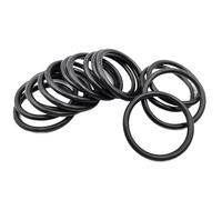 1 Uds 4mm 5mm OD 12mm - 270mm caucho de nitrilo butadieno NBR junta de reparación de anillo de sellado O arandela de sellado(OD 64mm (5Pcs),5mm)