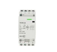1 Uds 4P 16A/20A/25A interruptor de Control de Contactor Modular de CA for el hogar 220V/230V 50/60HZ 3NO 1NC 4NO 4NC 2NO 2NC(20A 4NC)