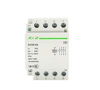 1 Uds., 4P, 32A/40A/63A, interruptor de Control Modular de CA for el hogar con carril Din, 220V/230V, 50/60HZ, 3NO, 1NC, 4NO, 4NC, 2NO, 2NC(63A 4NC)