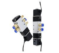 1 Uds 4V110-06 válvula de inversión de solenoide de control de cilindro de cinco vías de dos posiciones 4V120-06 válvula de solenoide 4V130-06(4V110-06,DC24V)