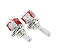 1 uds/5 uds SH T80-T Z1 serie mango largo grande 12mm montaje en Panel pequeño interruptor de palanca 5A 125VAC(3PIN ON OFF ON Long,5Pcs)