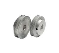 1 Uds 55/56/58T 2GT diente 2M ruedas ancho de la correa 7/11mm diámetro de la polea de la correa 5mm ~ 15mm for engranaje de aleación de aluminio GT2(6.35mm,7mm)