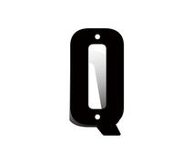 1 Uds. 6 Pulgadas Metal Casa Puerta Decoración De Pared Letra Número Signo DIY Calle Señales Impermeables Placas(Q)