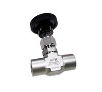 1 Uds 6000PSI Mini válvula de aguja de aire Gas de acero inoxidable NPT hembra encendido/apagado 1/8 ", 1/4", 3/8 ", 1/2", 3/4"(3/8")