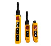 1 Uds 61F 62F 63F interruptor de botón de elevación a prueba de lluvia for Control de grúa TNHA1-61FS 62FS 63FS(7F Single Speed)