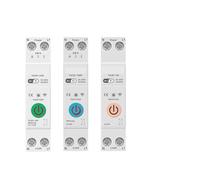 1 Uds 63A interruptor inteligente 1P disyuntor medidor de energía KWh medición de energía temporizador relé protección de corriente y voltaje de vida inteligente(TXCB1-TWM metering,40A)