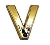 1 Uds., 70/100mm, Pegatinas Doradas for Números De Casa, Letras, Direcciones, Placa Nombre, Letrero Calle(V,70 mm)