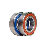 1 Uds 7005 7005C 2RZ P4 DT DB 25x47x12 25x47x24 rodamientos de contacto Angular sellados velocidad husillo ABEC-7 CNC(DB)