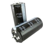 1 Uds 820UF1000uf 10000UF 4Pin condensadores electrolíticos de aluminio 100V 400V 450V(100V10000UF 35X105)