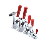 1 Uds. Abrazadera De Palanca Roja GH-201B Herramienta Liberación Rápida 100kg Abrazaderas Horizontales Mano Nuevo Accesorio Herramientas Alta Resistencia(201B-100KG 1PCS)