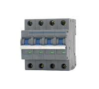 1 Uds AC 4P 230V 10KA protección de sobrecarga de carril Din 10A 16A 20A 25A 32A 40A 63A capacidad de rotura Mini disyuntor(40A)