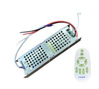 1 Uds AC110V-220V 18W-108W-150W salida 24V 2,4G Control remoto fuente de alimentación del controlador LED for tira LED de doble Color atenuación cambio de Color(150W,AC 110V With Remote)