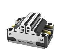 1 Uds. Accesorio de 4-5 ejes tornillo de banco autocentrante positivo emparejado con cambio rápido de punto cero tablero de puente de bloque L de cuatro ejes DJ-6080H D52(DJ-70100-C63)